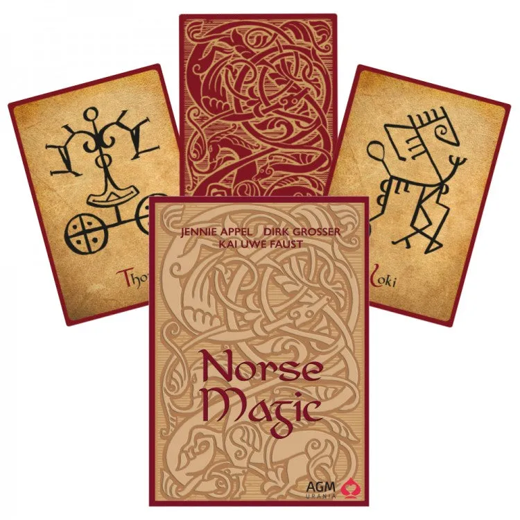 Dragon's Lair Norse Magic orakelkort 49 kort ritualer