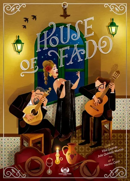 Dragon's Lair House of Fado brädspel 1–4 spelare