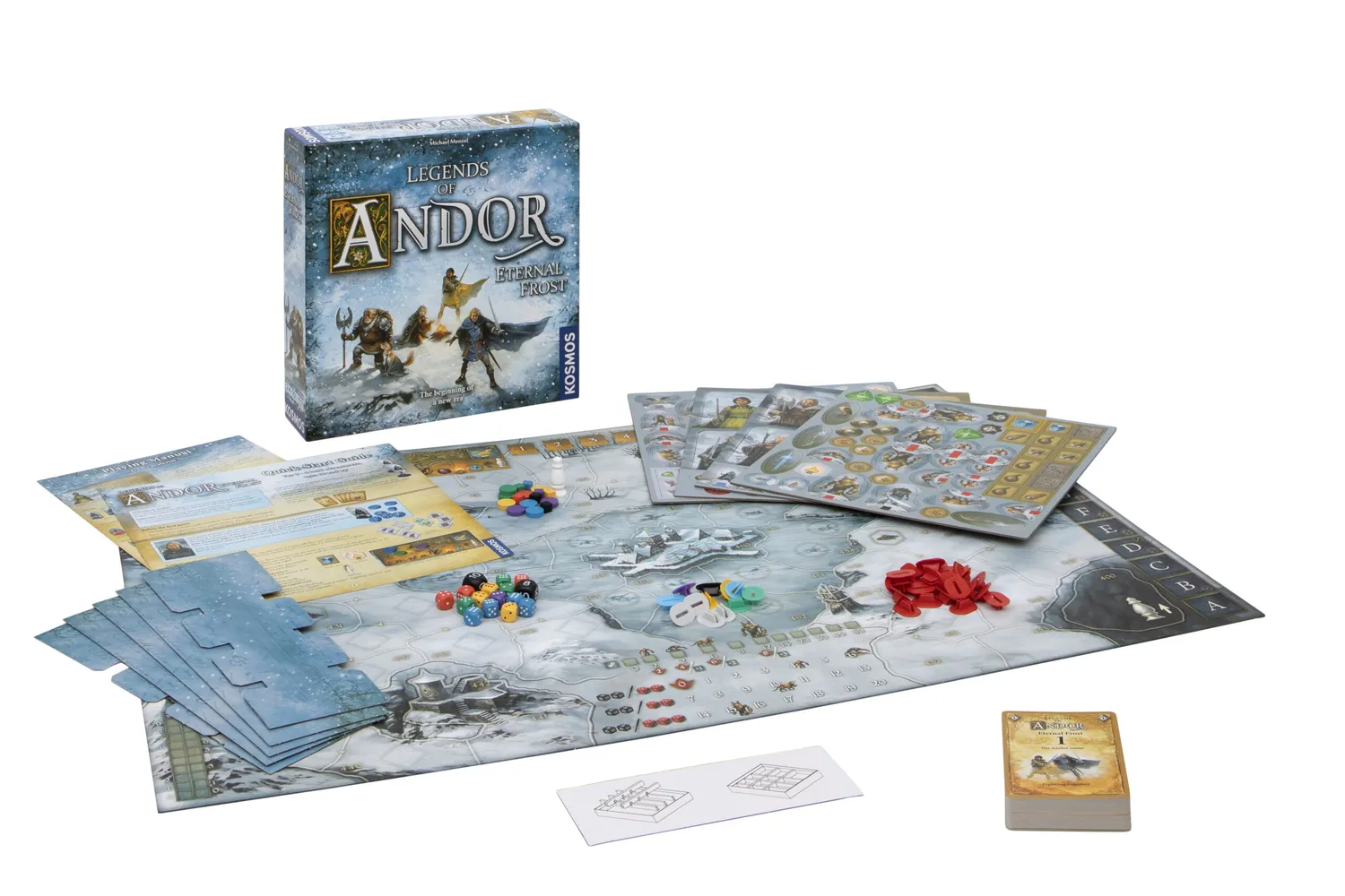 Kosmos Legends of Andor Eternal Frost strategispel familj