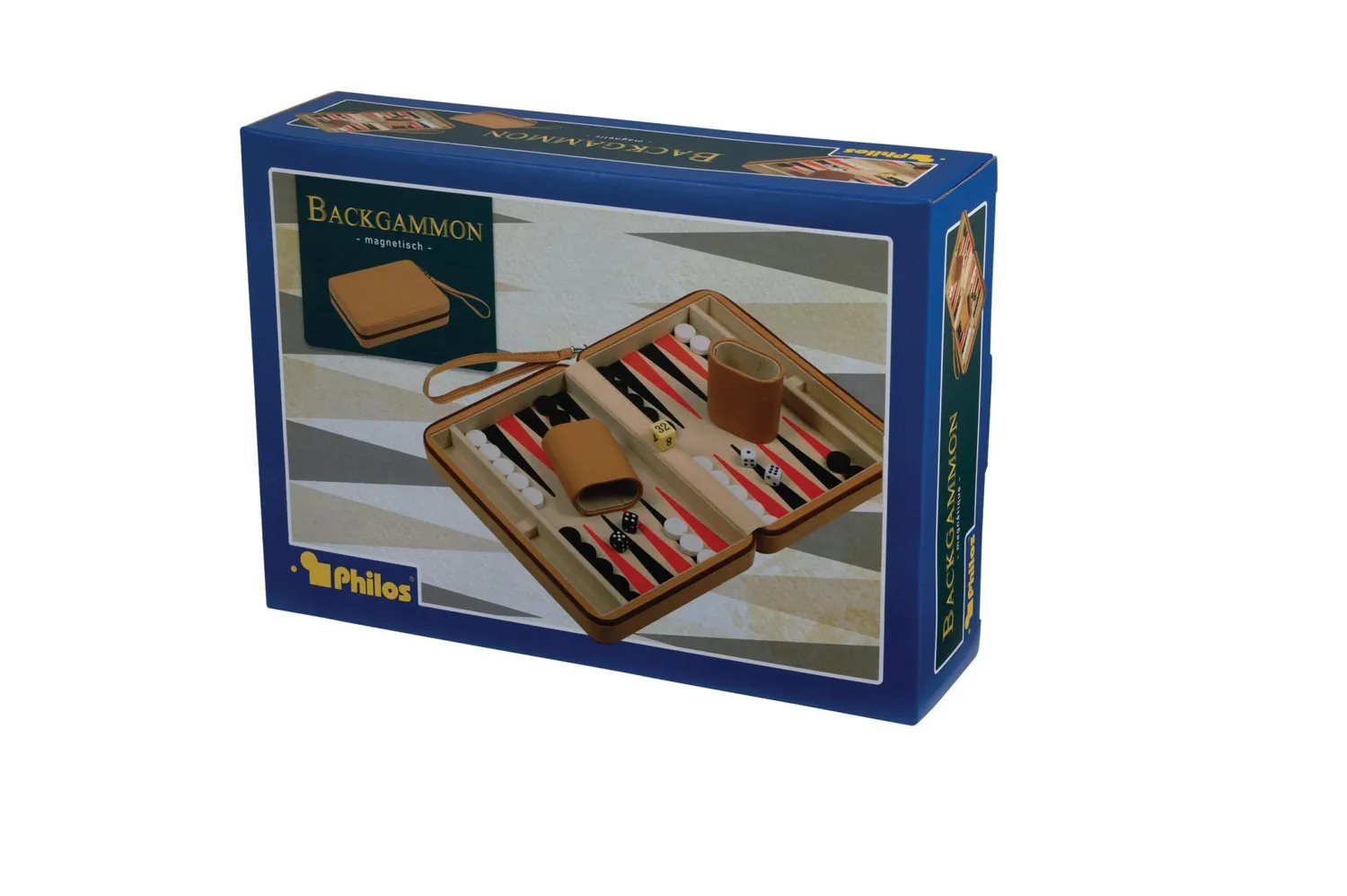Dragon's Lair Leros 1710 backgammon travel magnetiskt