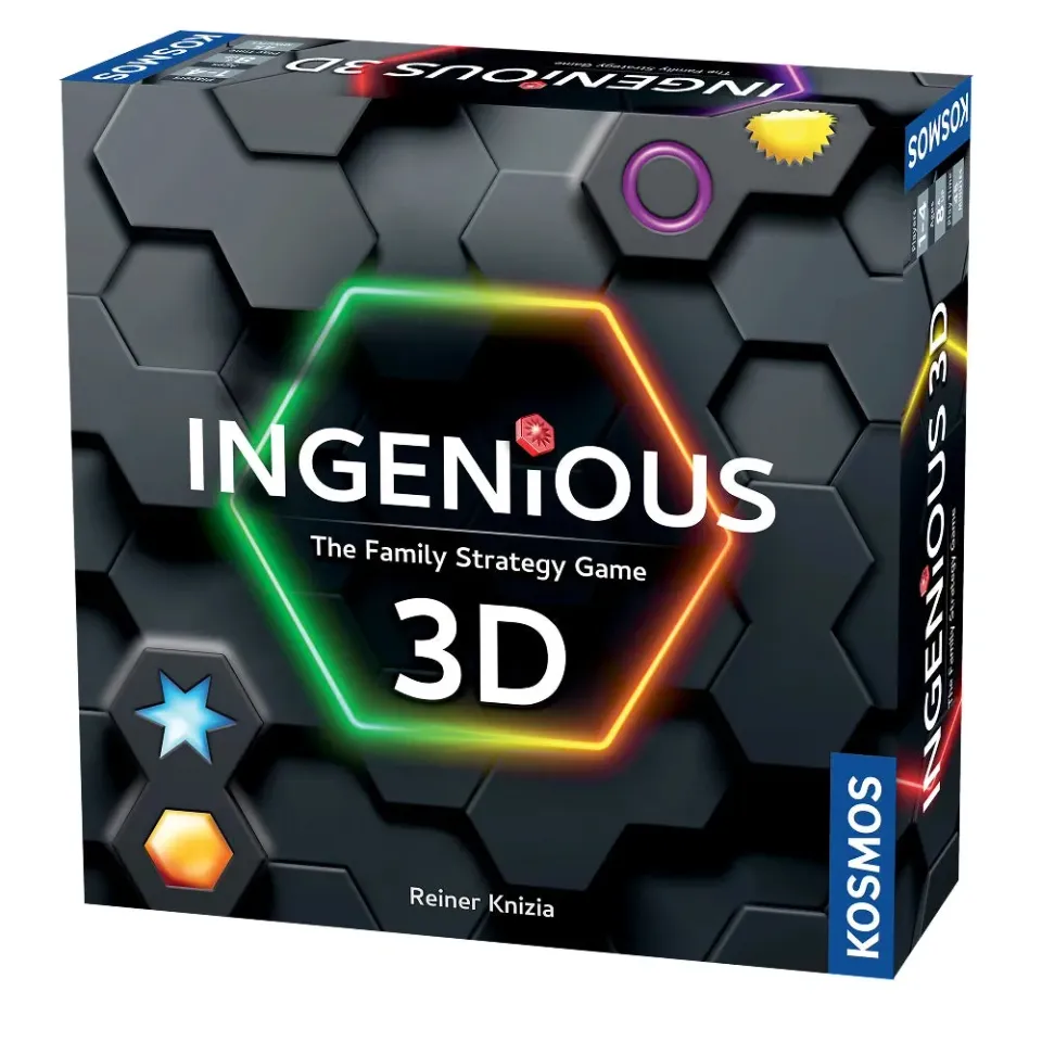 Ingenious 3D brädspel EN pusselspel strategi Knizia