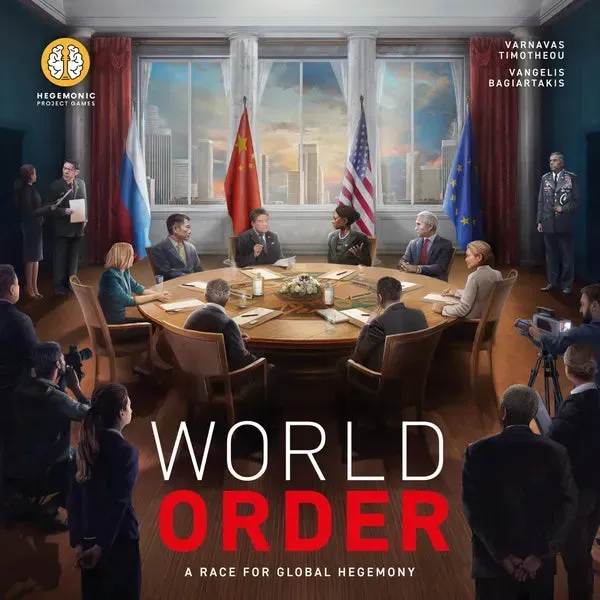 Dragon's Lair World Order brädspel strategi geopolitik