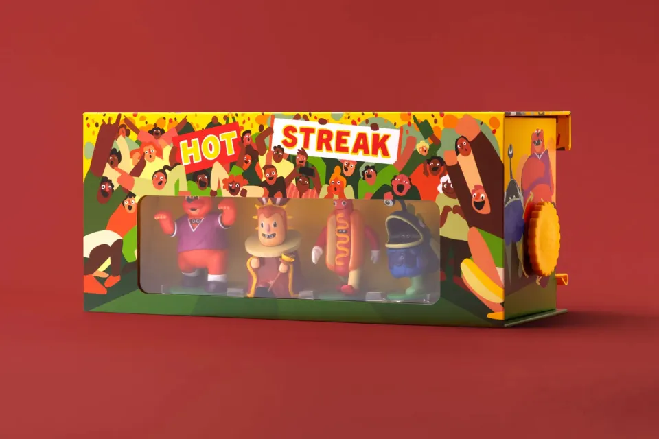 Hot Streak sällskapsspel svenska 2–8 spelare kaos