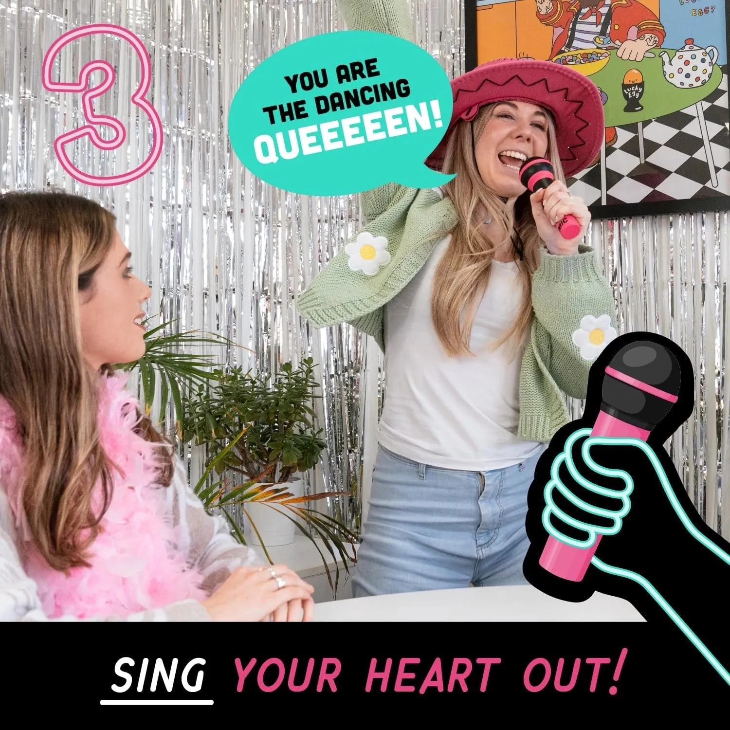 Dragon's Lair Grab The Mic partyspel 2-10 spelare musik fest