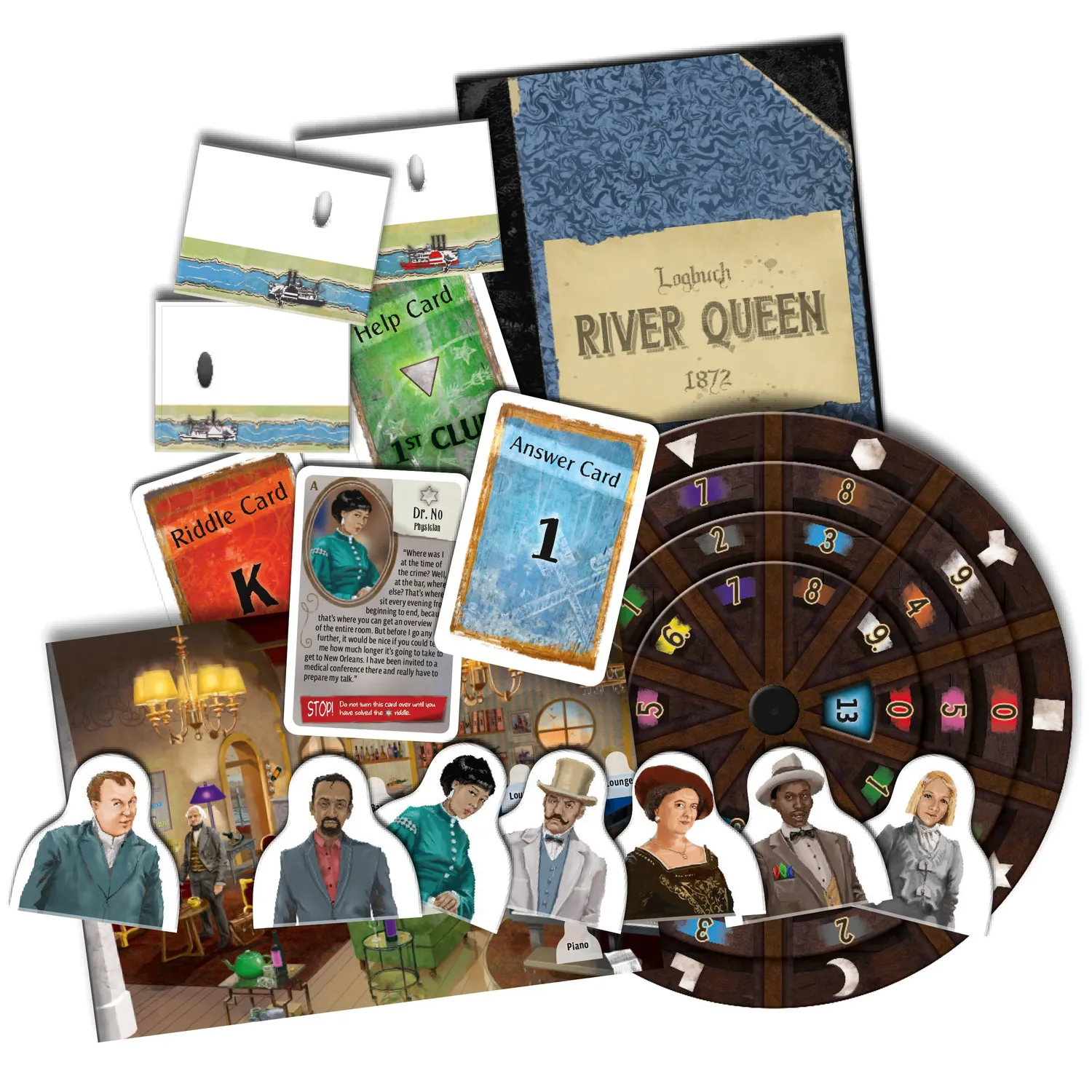 Kosmos EXIT Theft on the Mississippi escape-spel