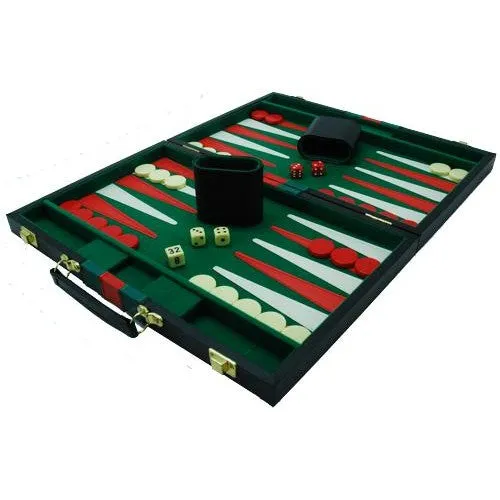 Dragon's Lair Backgammon vinyl 38 cm spel svart grdn klassiskt
