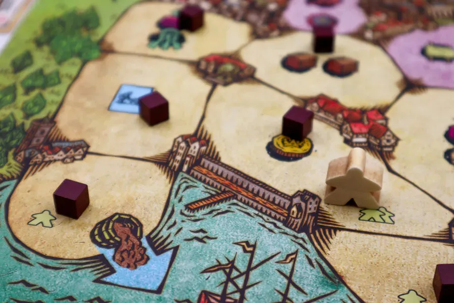 Dragon's Lair Night Soil brädspel Tudor