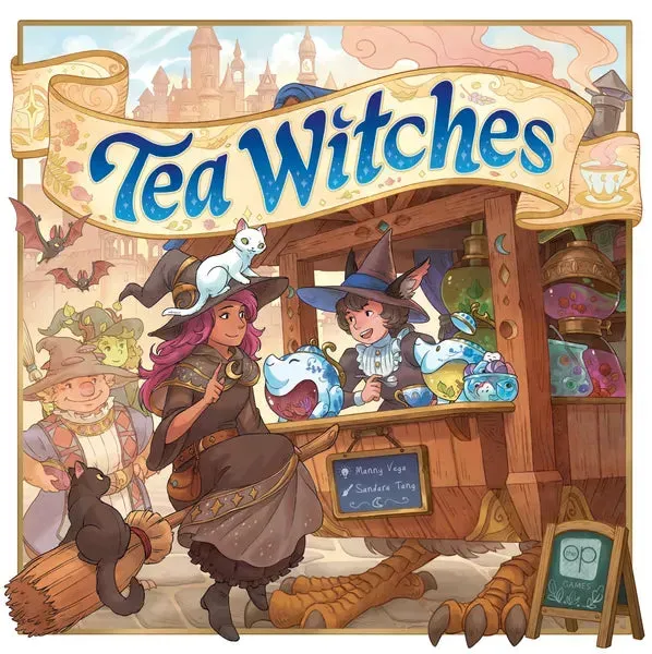Dragon's Lair Tea Witches strategispel 2-4 spelare