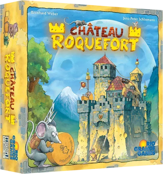 Dragon's Lair Château Roquefort brädspel för barn 6+