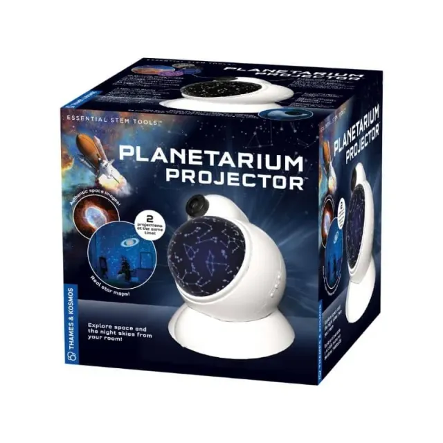 Kosmos Planetarium projektor 2-i-1 stjärnhimmel 32 bilder