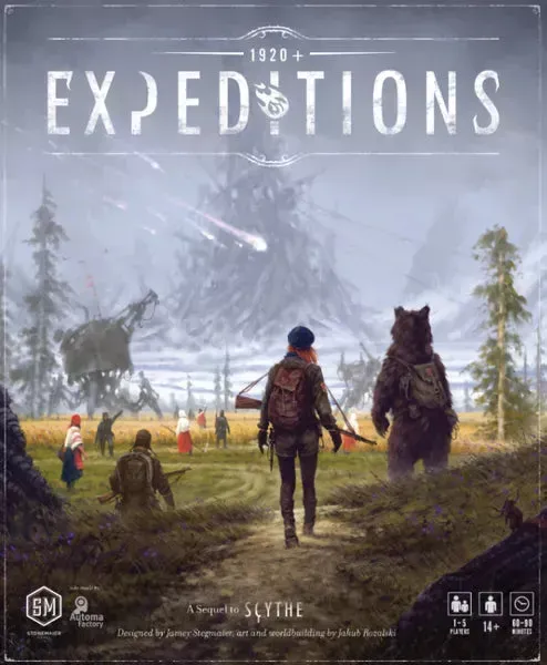 Dragon's Lair Expeditions brädspel Scythe-uppföljare