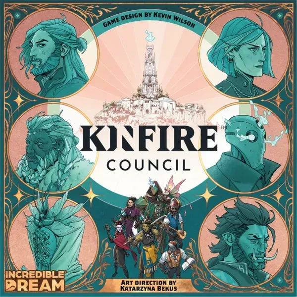 Dragon's Lair Kinfire Council strategispel 2–6 spelare
