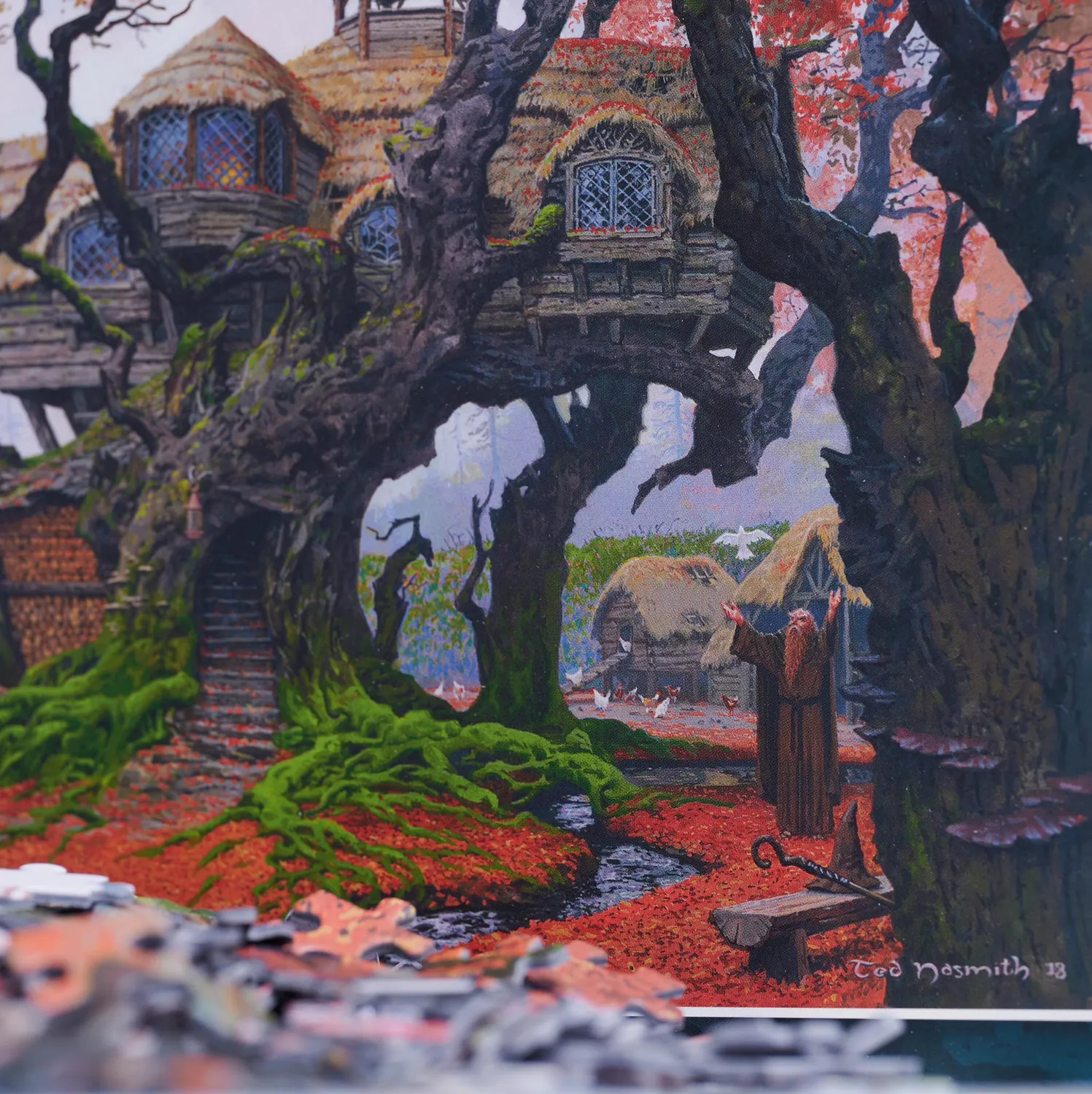 Kosmos Lord of the Rings Rhosgobel pussel 1000 bitar
