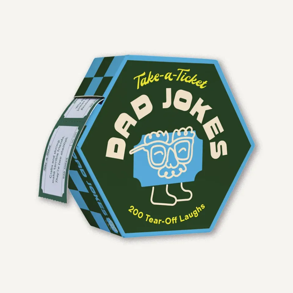 Games Room Take-a-Ticket Dad Jokes skämtbox 200 biljetter