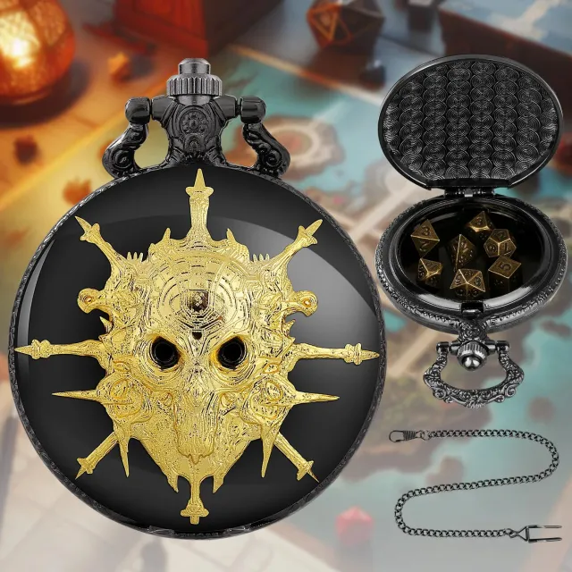 Dragon's Lair Gladiator tärningar nyckelring mini metall