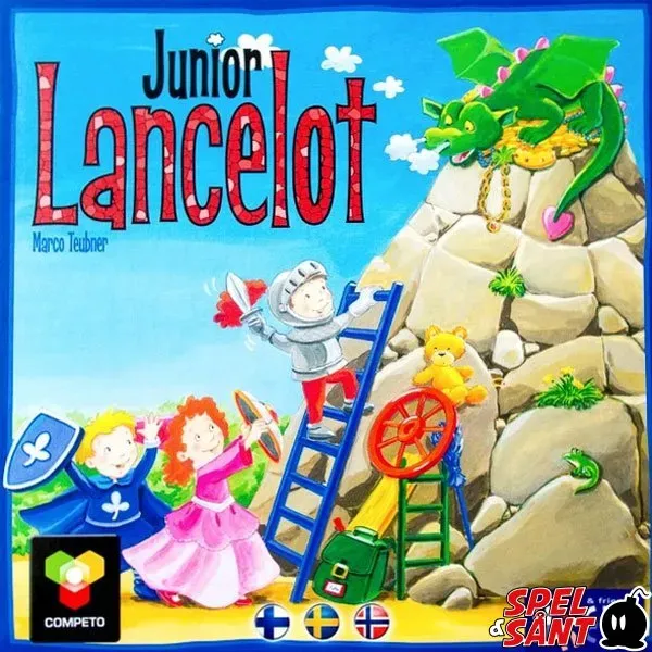 Dragon's Lair Junior Lancelot barnspel svenska regler logik
