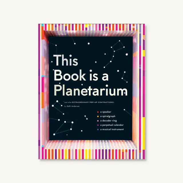 Games Room This Book Is a Planetarium pop-up bok