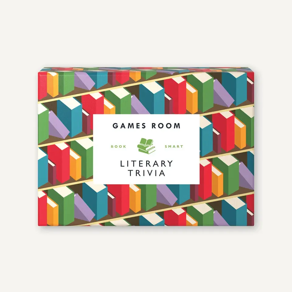 Games Room Literary Trivia frågespel 140 frågor litteratur