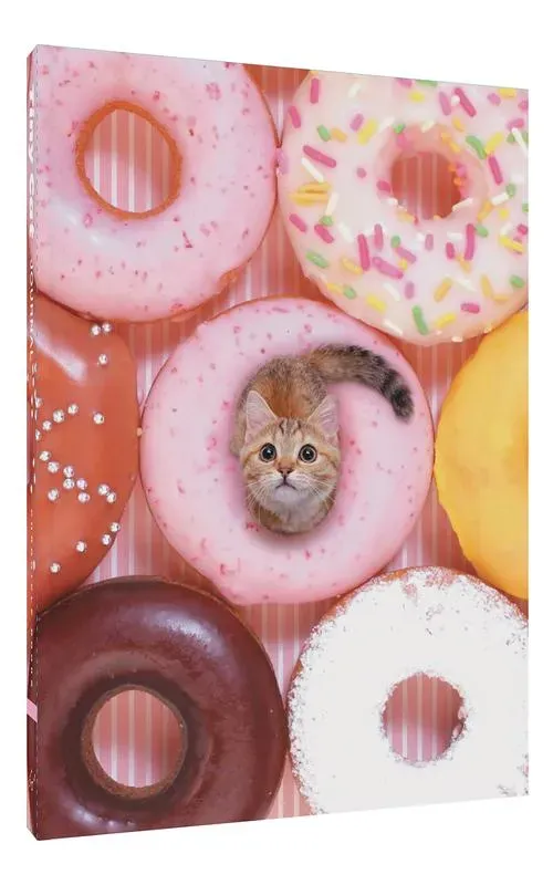 Games Room Tiny Cat Flexi Journal anteckningsbok