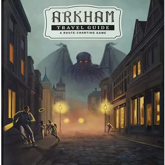 Dragon's Lair Arkham Travel Guide roll & write spel EN