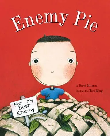 Games Room Enemy Pie bilderbok vänskap 3–8 år
