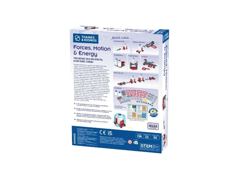 Kosmos Forces Motion Energy experimentkit fysik
