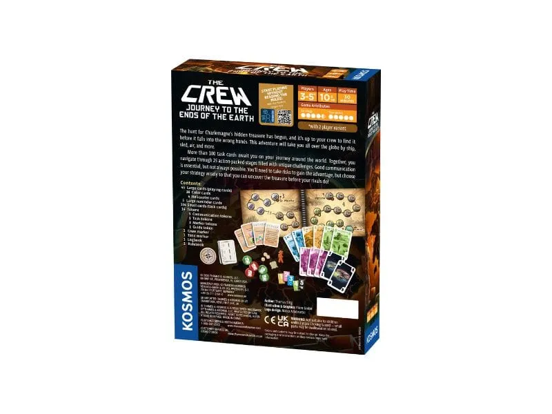 Kosmos The Crew Journey to the Ends of Earth kortspel resa