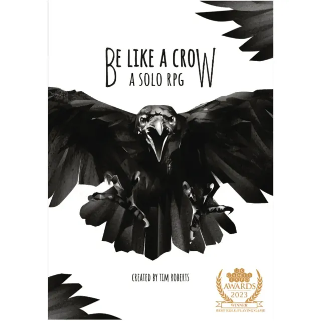 Dragon's Lair Be Like a Crow rollspel solo A5