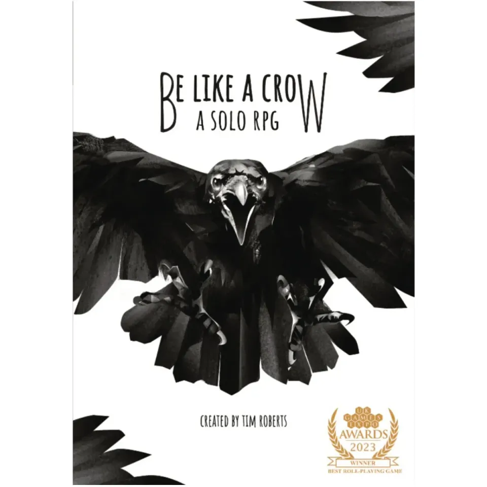 Dragon's Lair Be Like a Crow rollspel solo A5