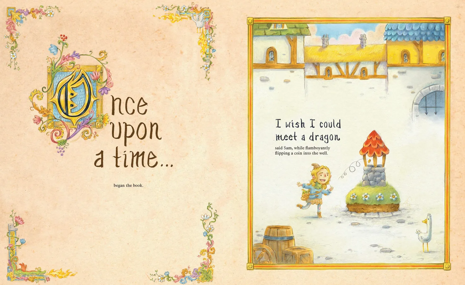 Games Room There's a Dragon in the Well bilderbok drake 3-8 år