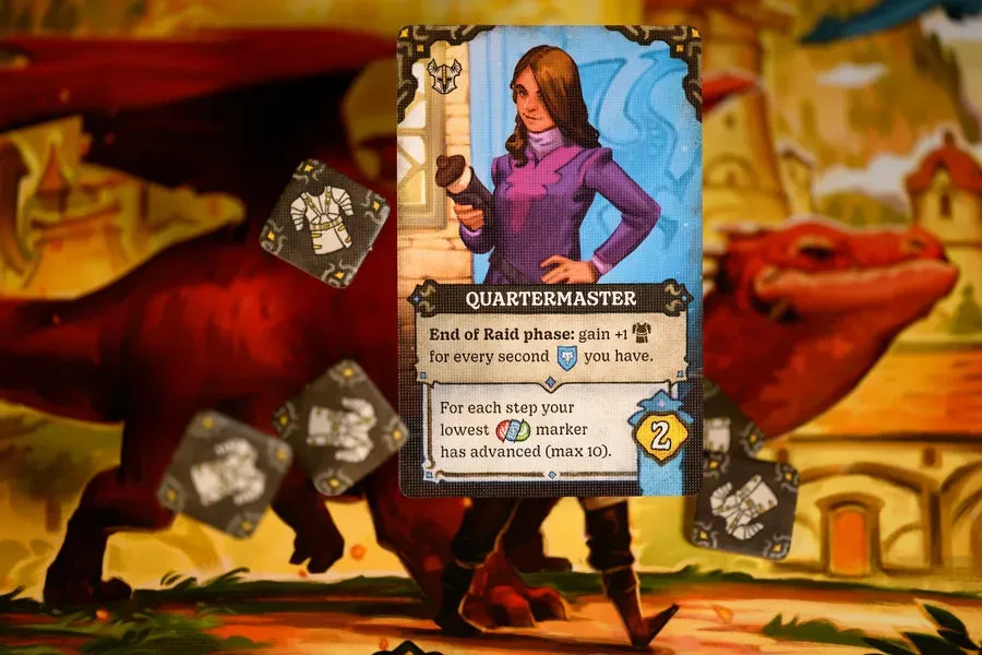 Dragon's Lair Emberheart brädspel worker placement 2–4 spel