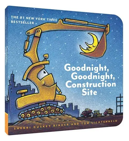 Games Room Goodnight Construction Site pekbok 0-5 år