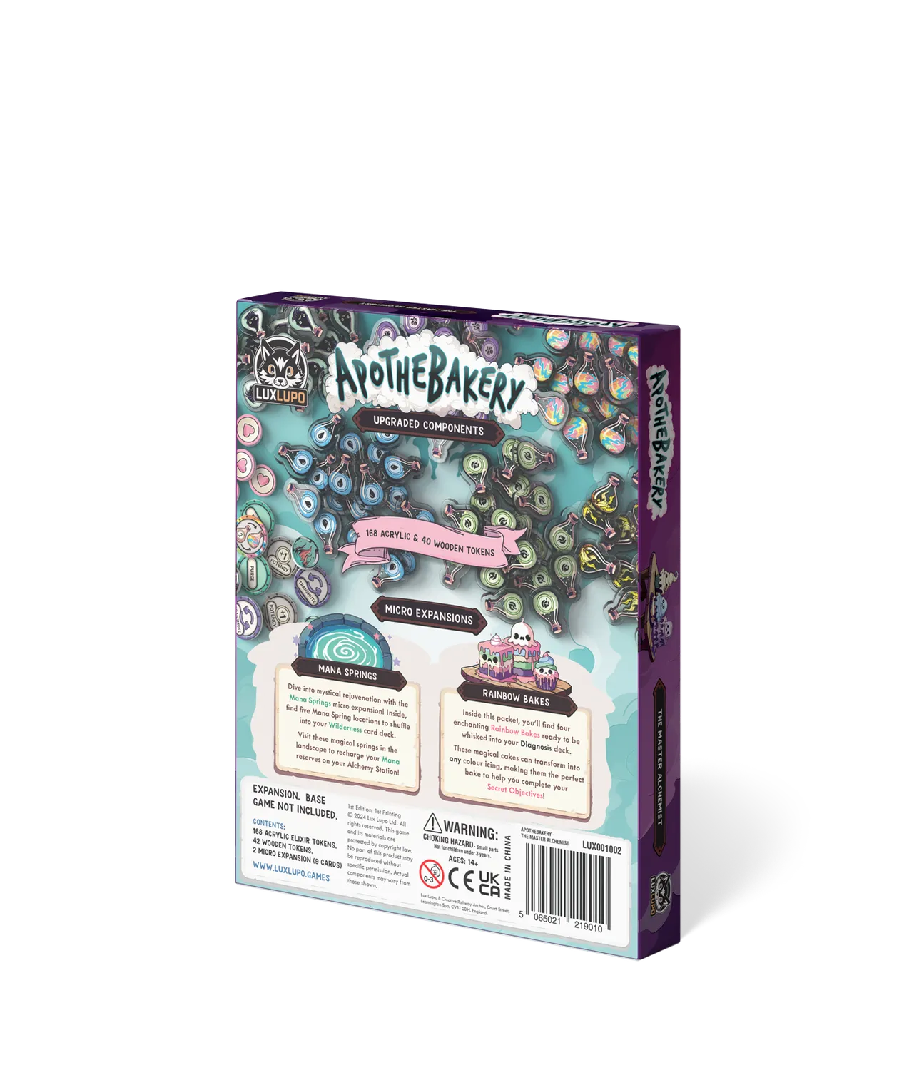 Lux Lupo Apothebakery Master Alchemist expansion tillbehör
