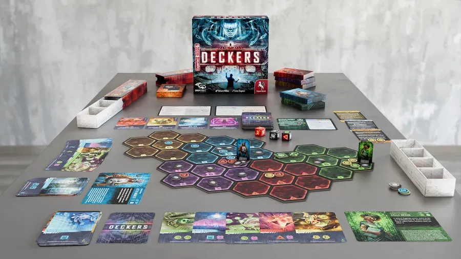 Dragon's Lair Deckers samarbetsspel cyberpunk 1-4 spelare