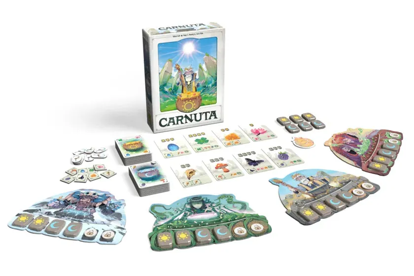 Dragon's Lair Carnuta brädspel deduktion druider