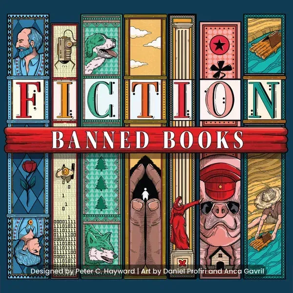 Dragon's Lair Fiction Banned Books partyspel ordspel