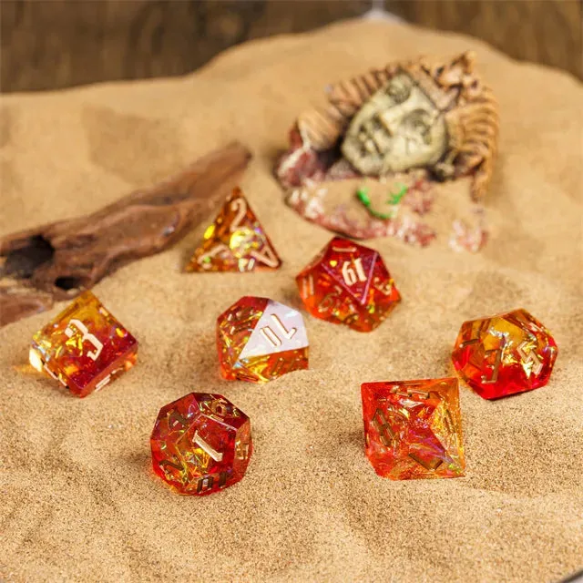 Dragon's Lair Flame Dice tärningsset rollspel
