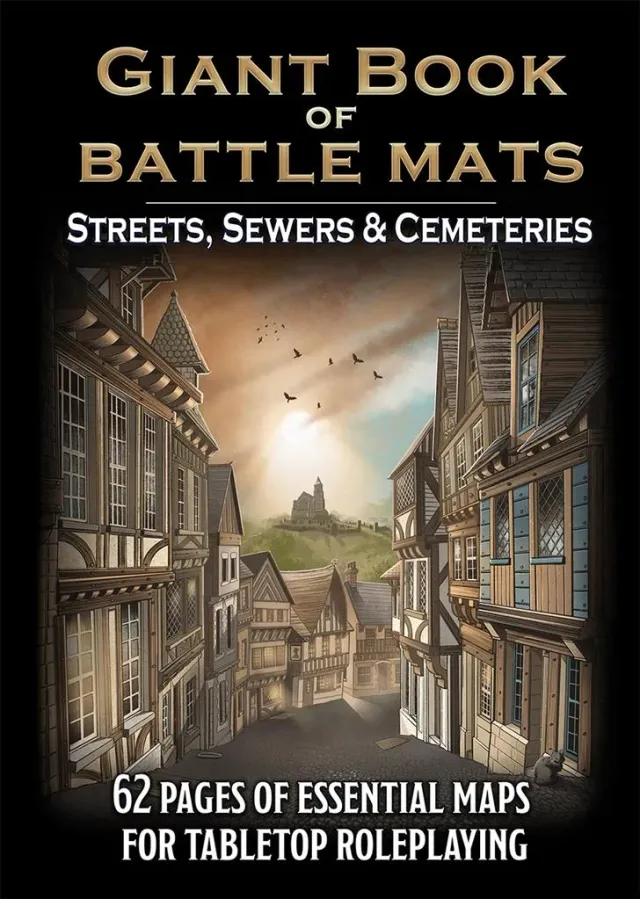 Dragon's Lair Giant Book Streets Sewers Cemeteries battlematbok