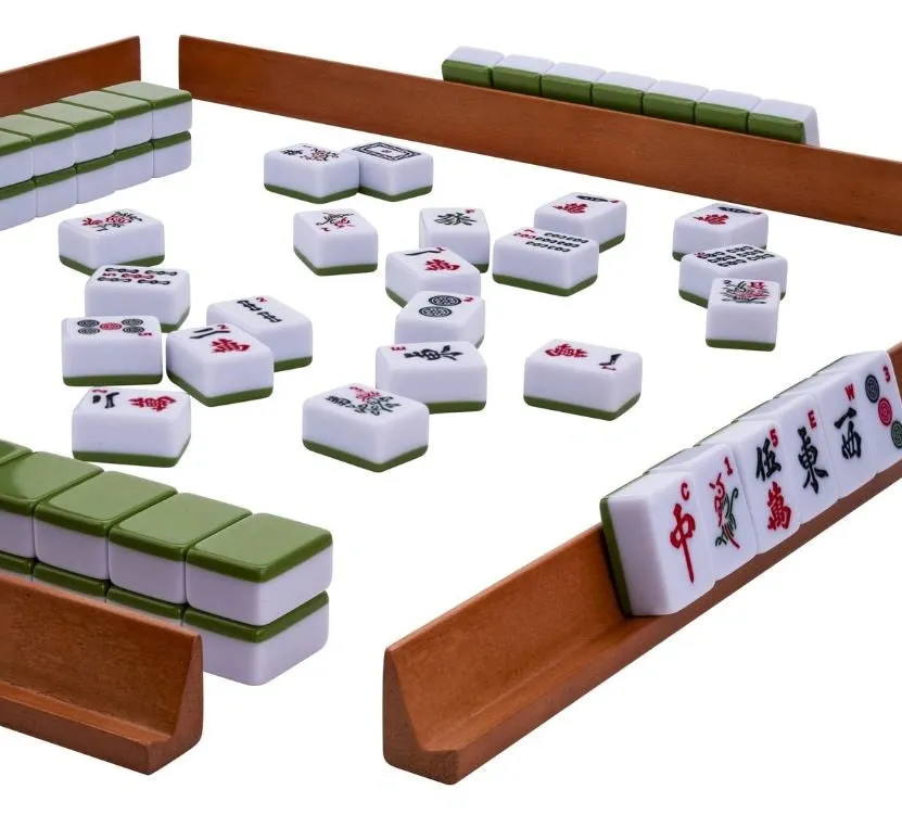 Dragon's Lair Mah Jong Set mahjongspel komplett väska