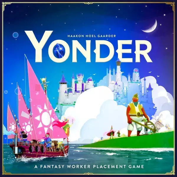 Dragon's Lair Yonder brädspel worker placement fantasy