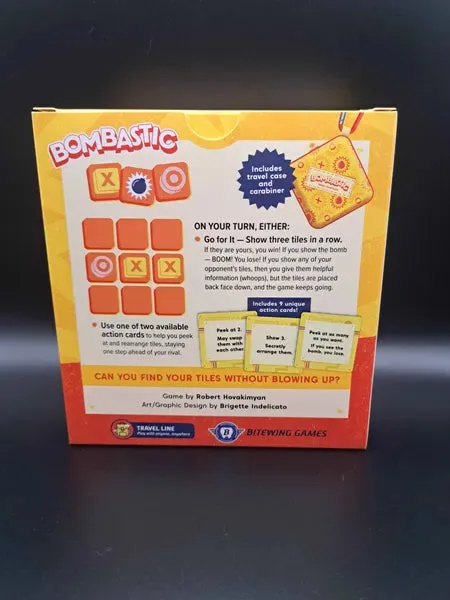 Dragon's Lair Bombastic minispel 2 spelare reseutgåva PVC