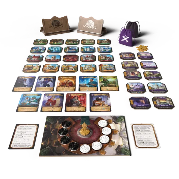 Dragon's Lair Citadels Duel kortspel 2 spelare strategi