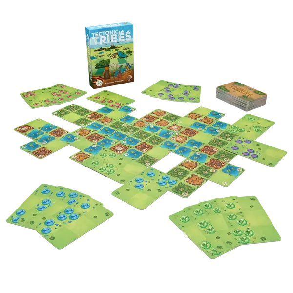Dragon's Lair Tectonic Tribes kortspel 2-5 strategi
