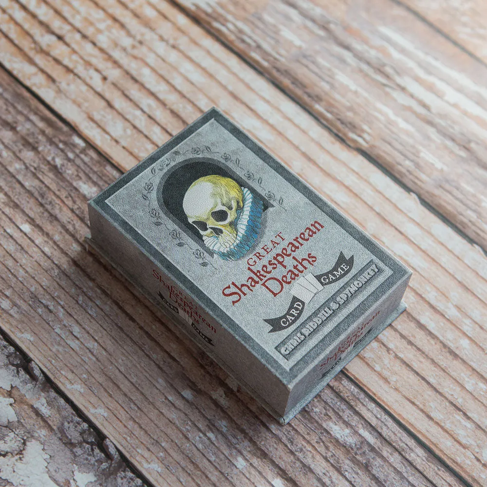Games Room Great Shakespearean Deaths kortspel partyspel