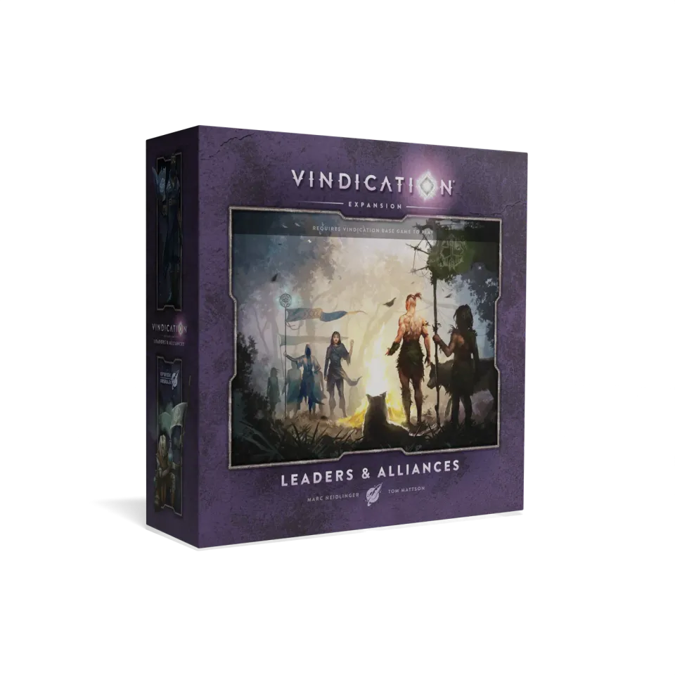 Orange Nebula Vindication Leaders & Alliances expansion box