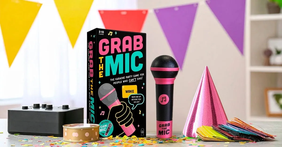 Dragon's Lair Grab The Mic partyspel 2-10 spelare musik fest