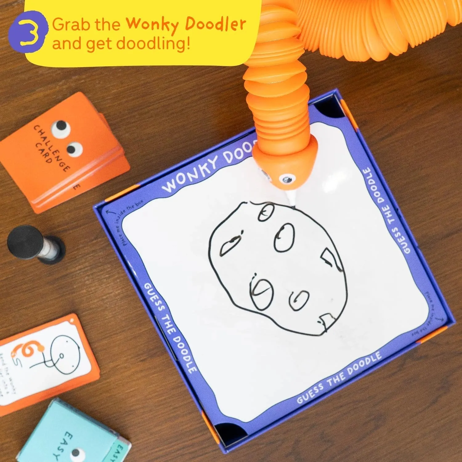 Dragon's Lair Wonky Doodles ritspel med vinglig penna
