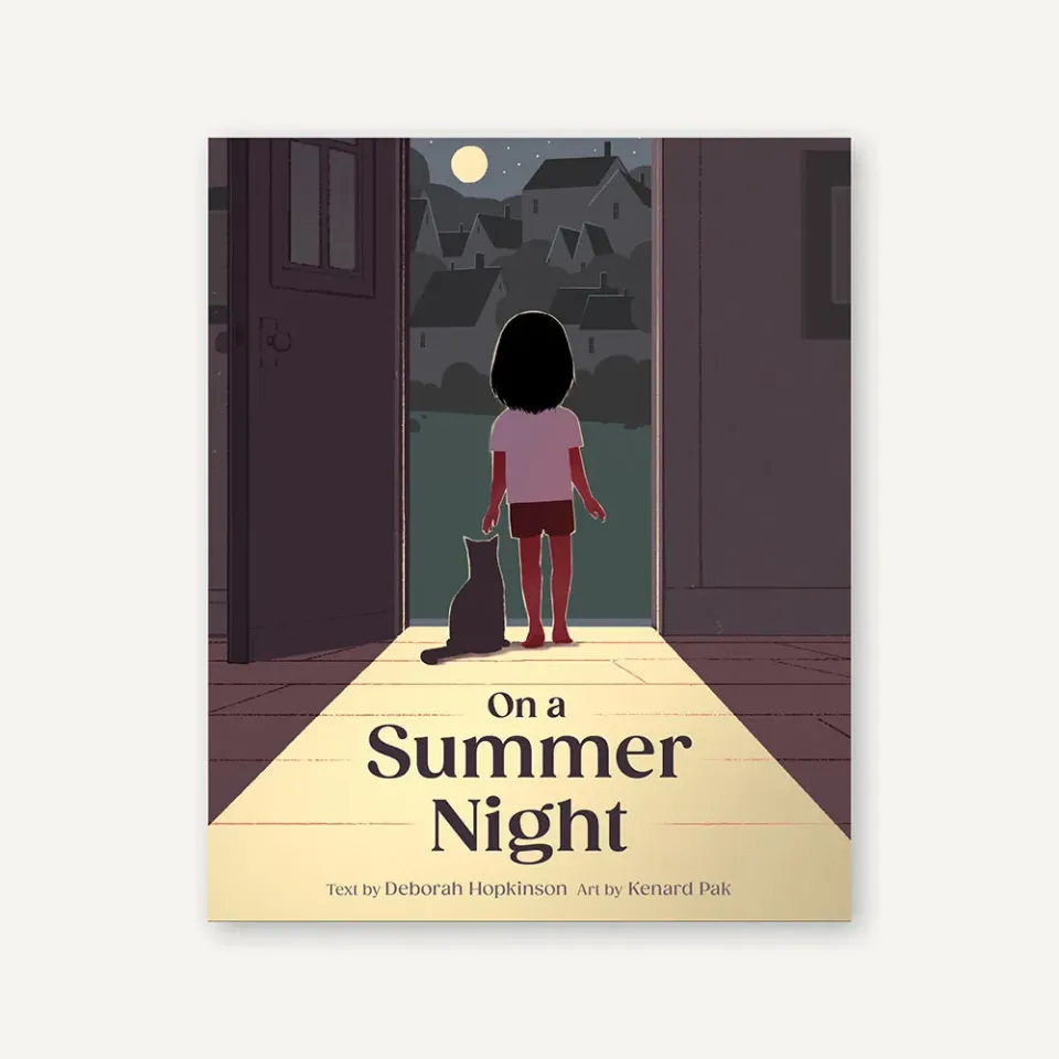 Games Room On a Summer Night bilderbok 3-5 år