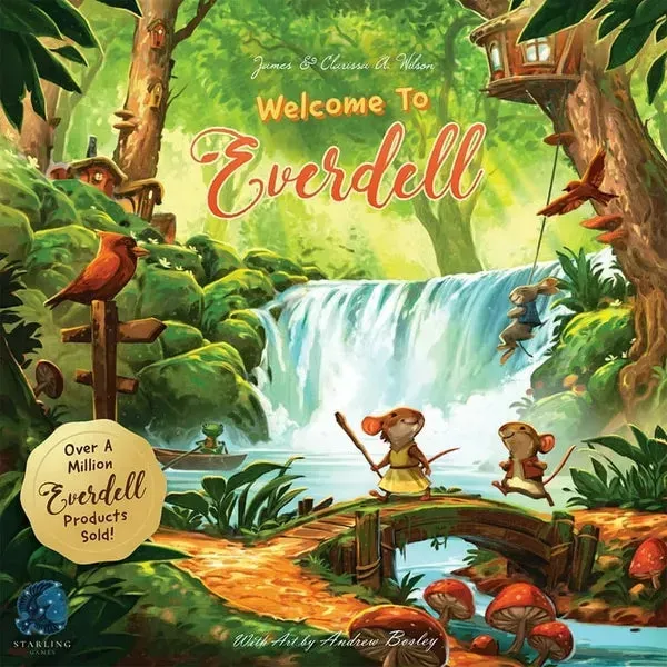 Welcome to Everdell brädspel familj 1-4 spelare 30 min