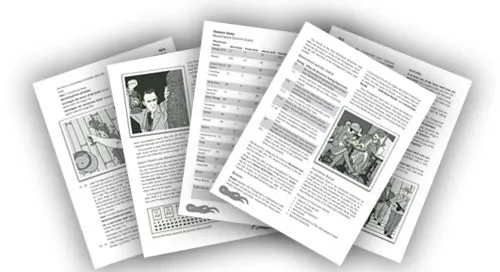 Dragon's Lair Cthulhu Solo Adventure Generator rollspelsbok